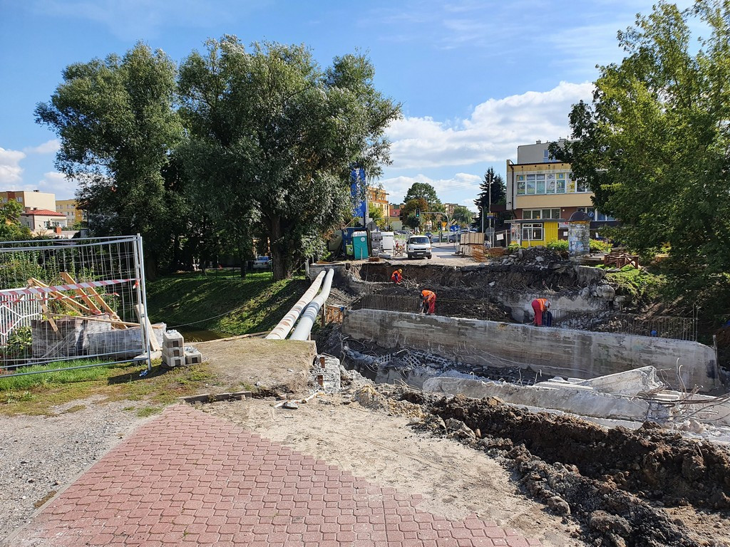 Hrubieszów: Most na Ludnej rozebrany - ZDJĘCIA