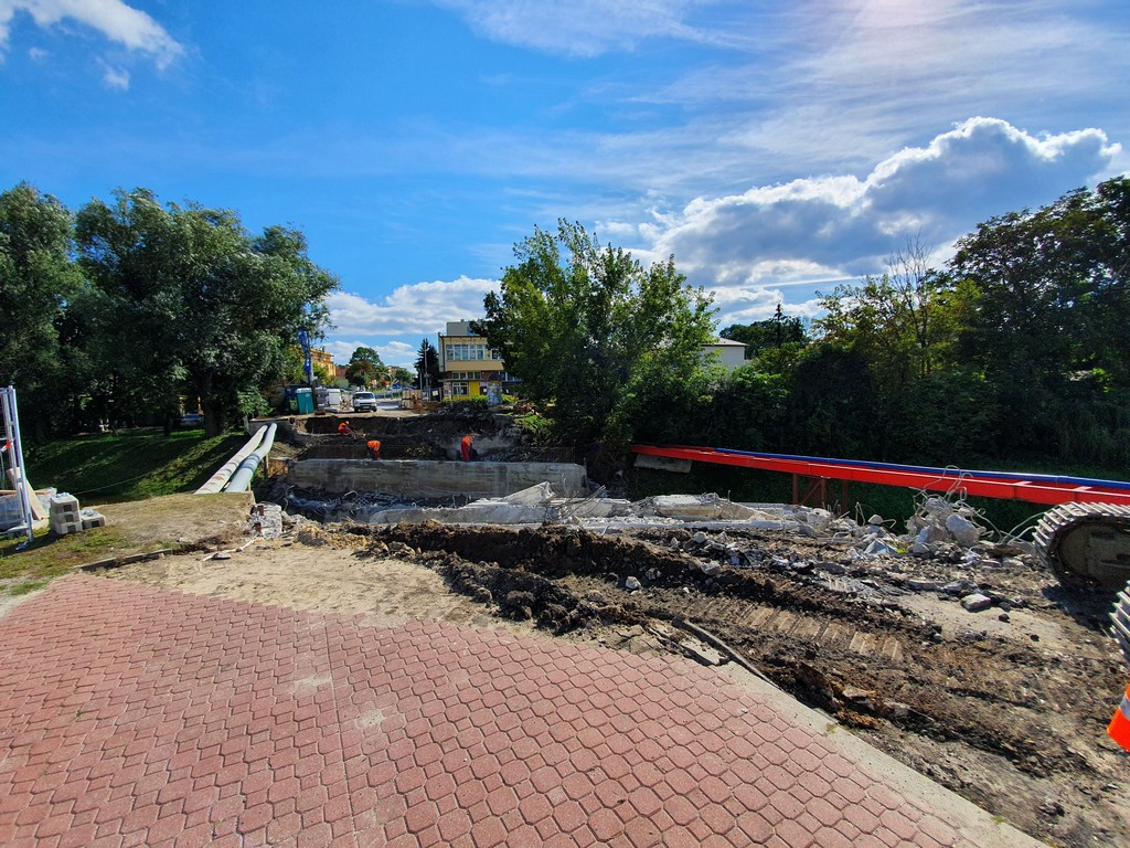 Hrubieszów: Most na Ludnej rozebrany - ZDJĘCIA