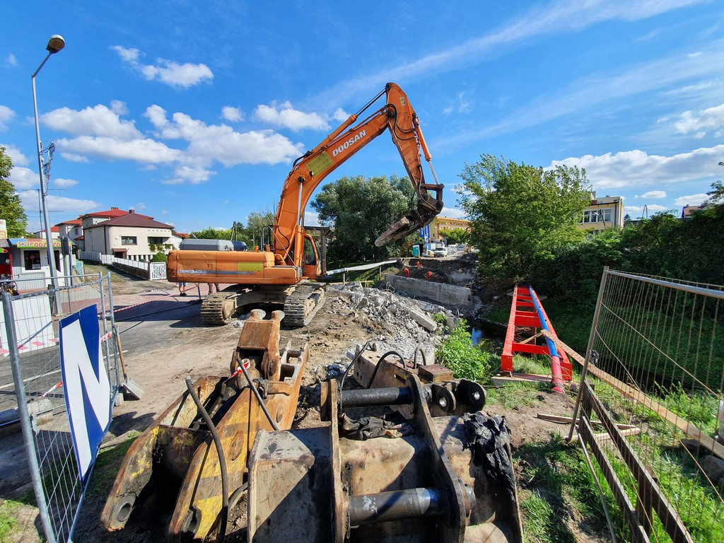 Hrubieszów: Most na Ludnej rozebrany - ZDJĘCIA