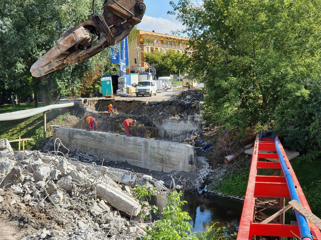 Hrubieszów: Most na Ludnej rozebrany - ZDJĘCIA