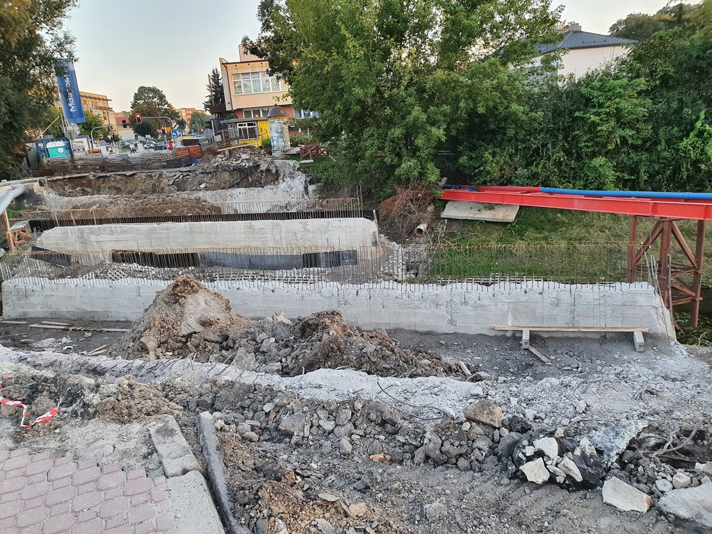 Hrubieszów: Most na Ludnej rozebrany - ZDJĘCIA