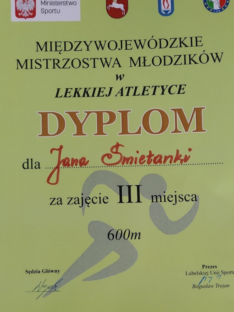 Cztery medale lekkoatletów w Międzywojewódzkich Mistrzostwach Młodzików