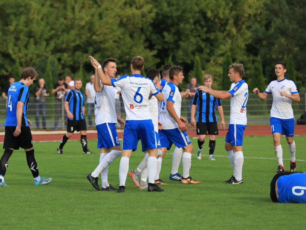 IV liga: Zwycięstwo Unii, porażka Kryształu - ZDJĘCIA, WIDEO