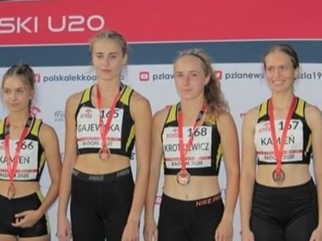 Mistrzostwa Polski Juniorek w LA. Wysokie umiejętności Karoliny Gajewskiej i sztafety 4 x 100 m dziewcząt nagrodzone medalami!