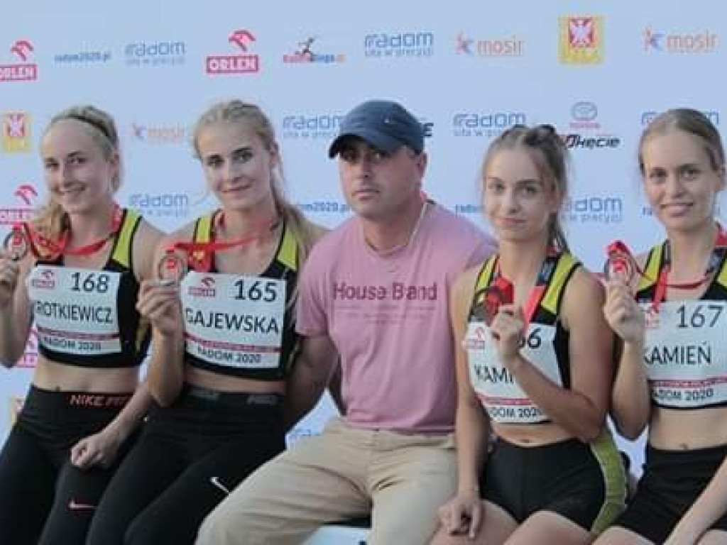 Mistrzostwa Polski Juniorek w LA. Wysokie umiejętności Karoliny Gajewskiej i sztafety 4 x 100 m dziewcząt nagrodzone medalami!