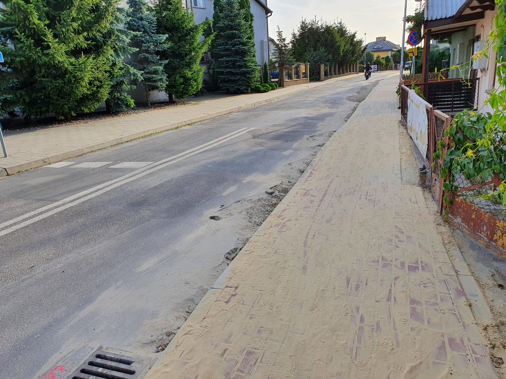 Hrubieszów: Roboty na ulicach Podzamcze i Wspólna. Od poniedziałku utrudnienia w ruchu - ZDJĘCIA