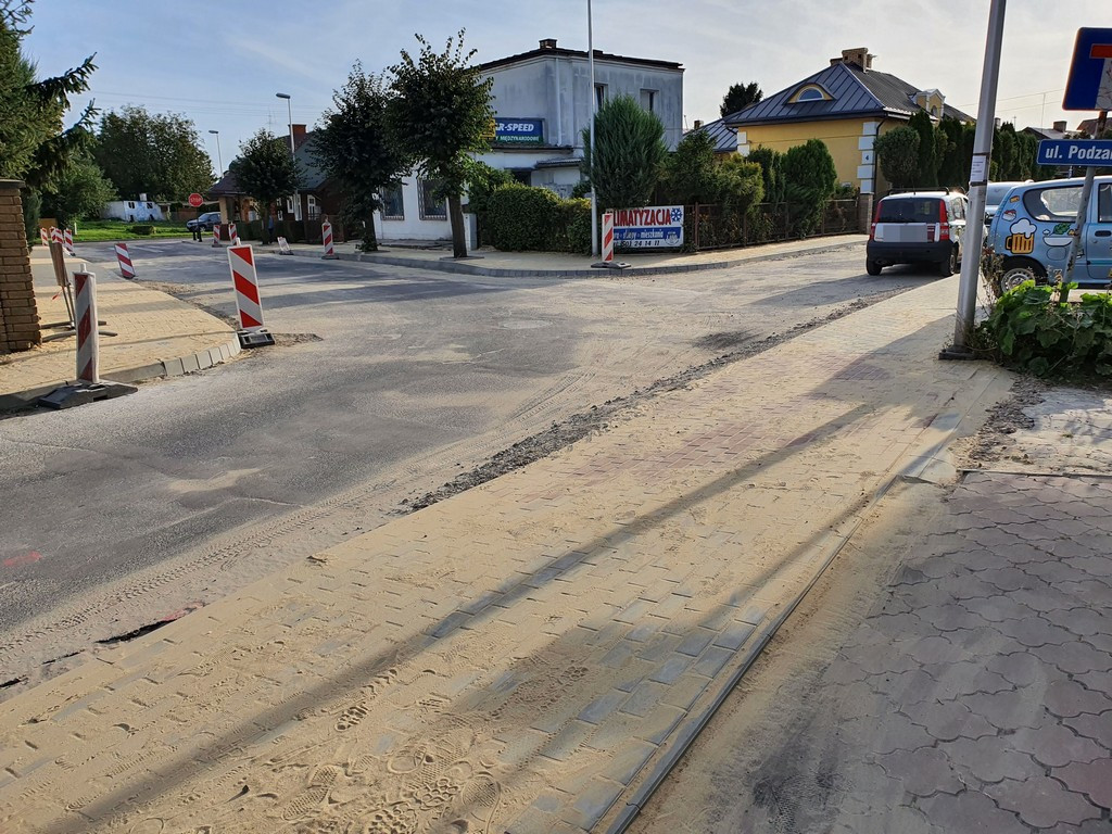 Hrubieszów: Roboty na ulicach Podzamcze i Wspólna. Od poniedziałku utrudnienia w ruchu - ZDJĘCIA