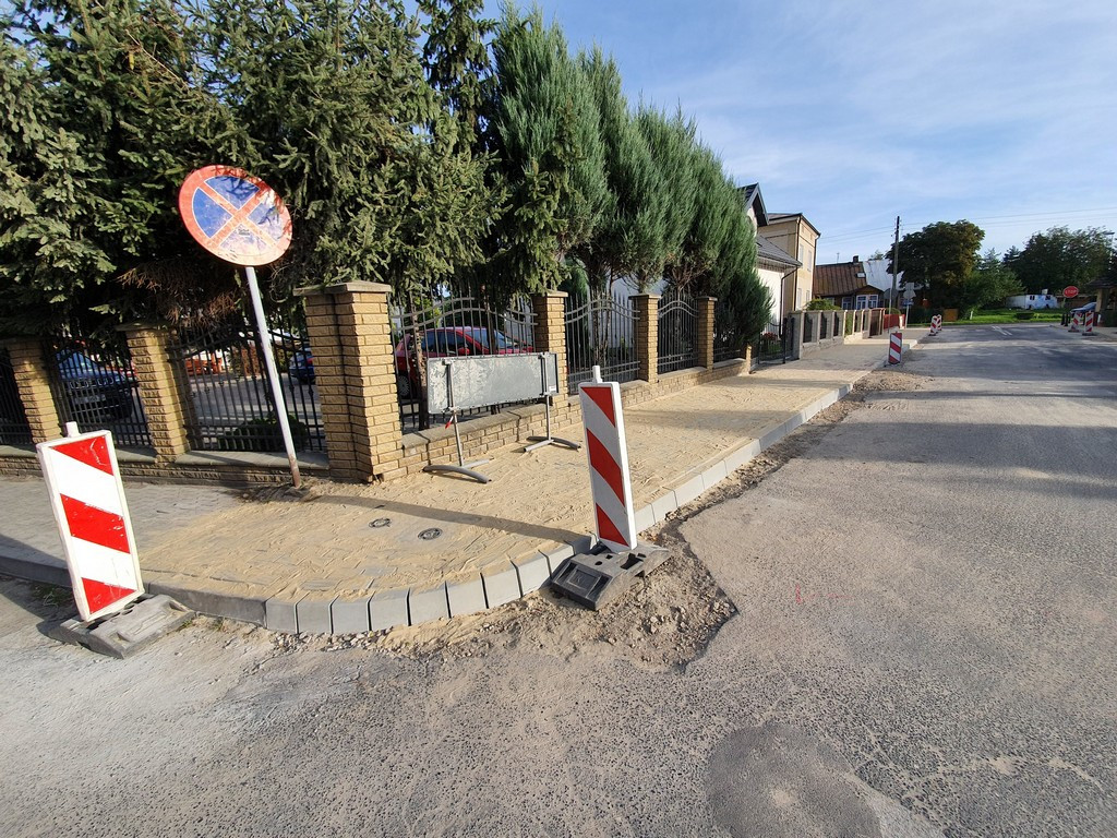 Hrubieszów: Roboty na ulicach Podzamcze i Wspólna. Od poniedziałku utrudnienia w ruchu - ZDJĘCIA