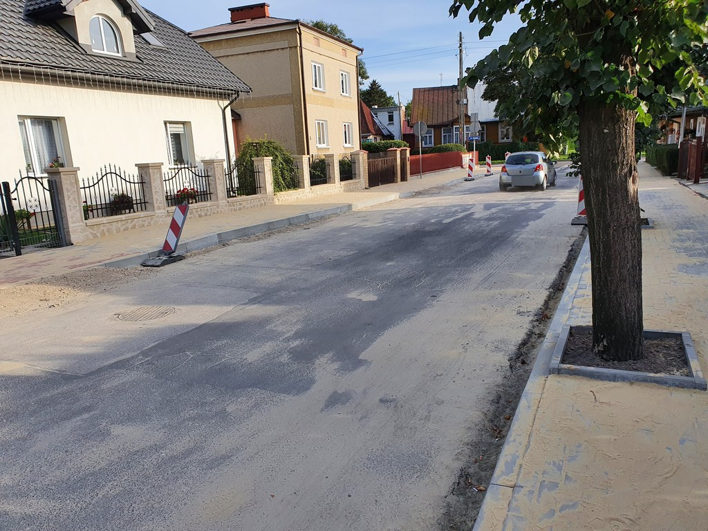 Hrubieszów: Roboty na ulicach Podzamcze i Wspólna. Od poniedziałku utrudnienia w ruchu - ZDJĘCIA