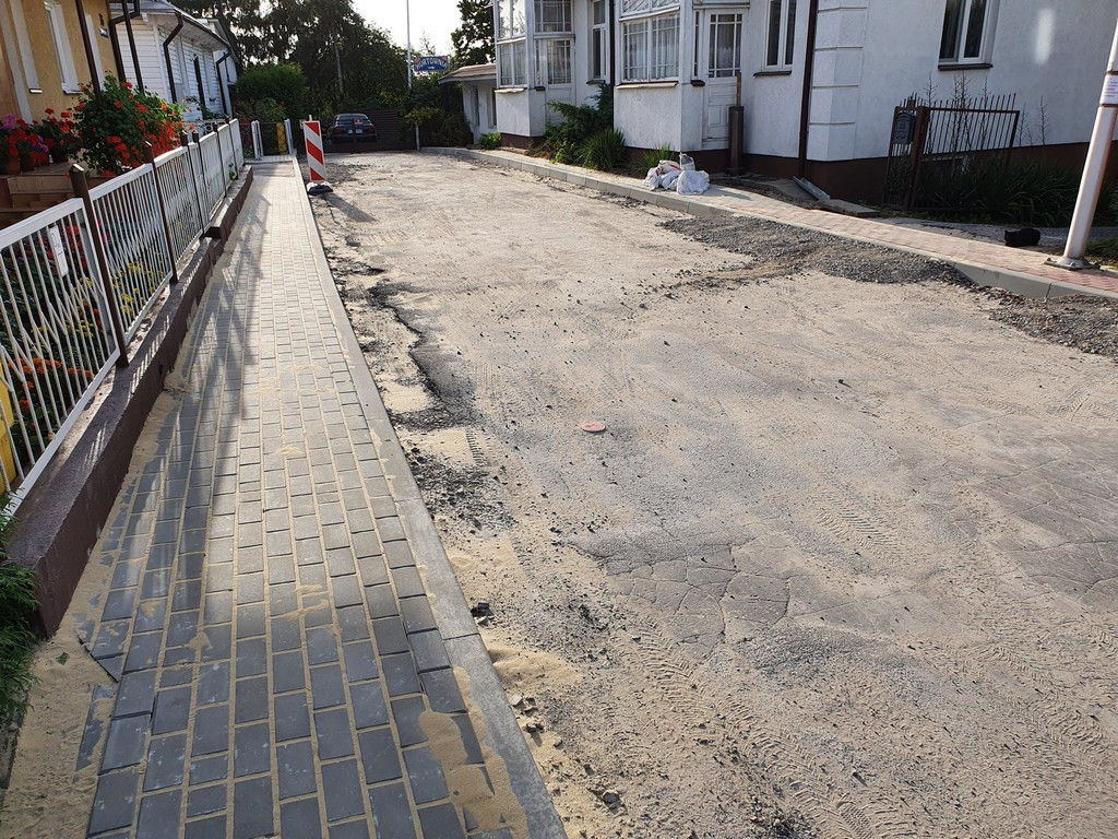 Hrubieszów: Roboty na ulicach Podzamcze i Wspólna. Od poniedziałku utrudnienia w ruchu - ZDJĘCIA