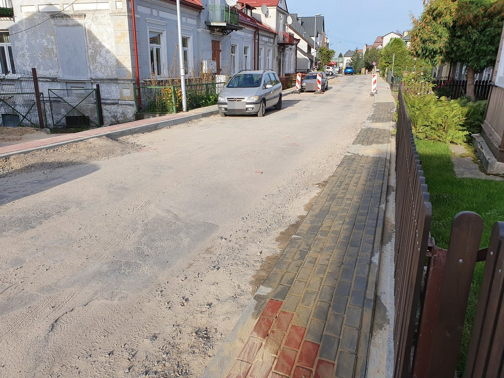 Hrubieszów: Roboty na ulicach Podzamcze i Wspólna. Od poniedziałku utrudnienia w ruchu - ZDJĘCIA