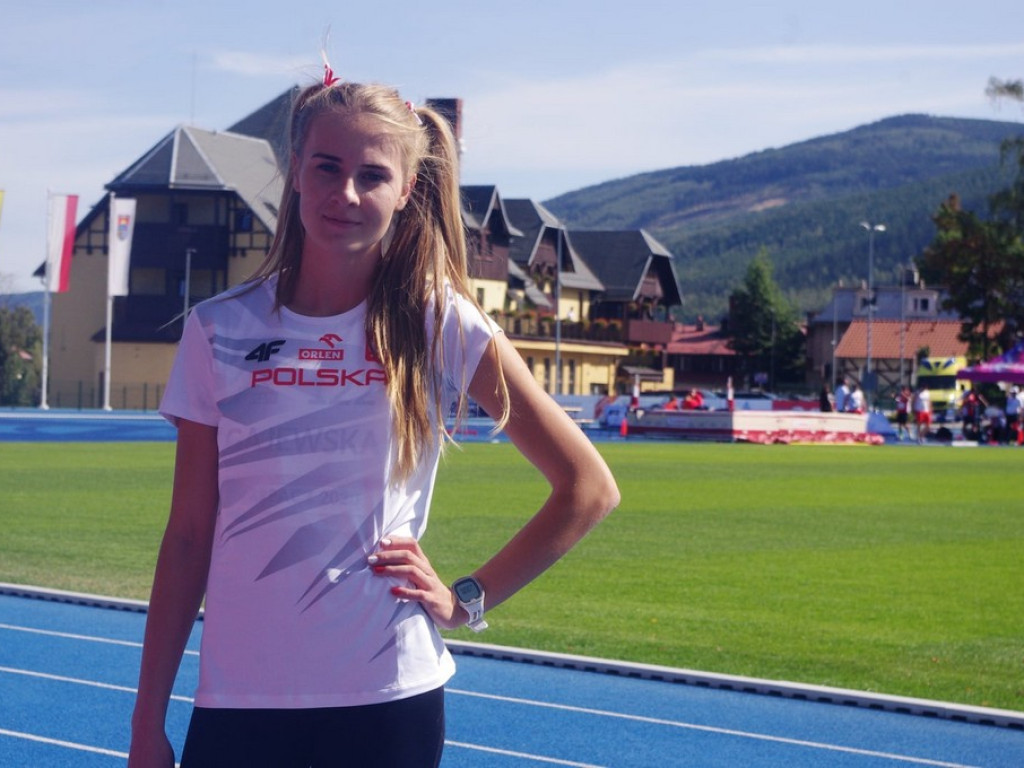 Trzy punkty Karoliny Gajewskiej w lekkoatletycznym zwycięskim meczu juniorów Polska - Czechy