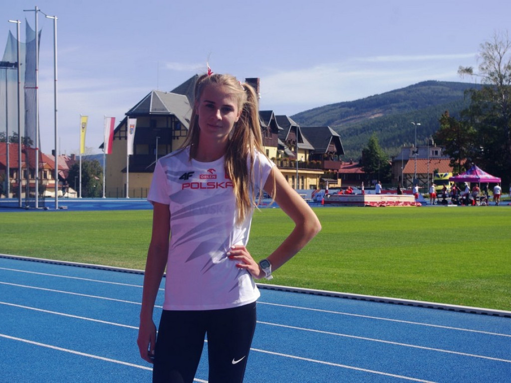 Trzy punkty Karoliny Gajewskiej w lekkoatletycznym zwycięskim meczu juniorów Polska - Czechy