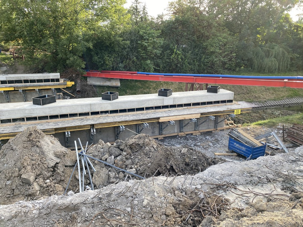 Hrubieszów: Postęp prac przy remoncie mostu na Ludnej - ZDJĘCIA