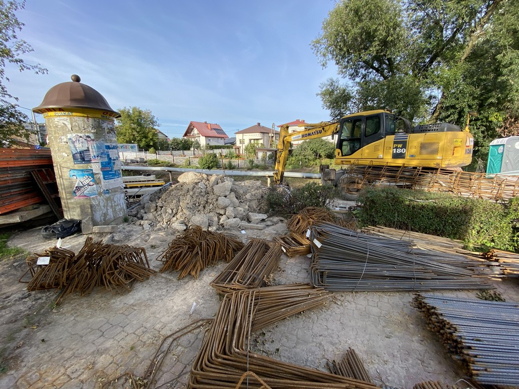 Hrubieszów: Postęp prac przy remoncie mostu na Ludnej - ZDJĘCIA