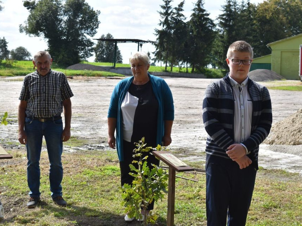 Posadzili kolejne dęby pamięci w Stefankowicach