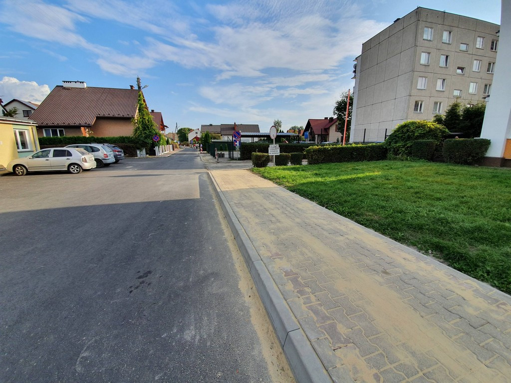 Hrubieszów: Remont ulicy Kruczej - ZDJĘCIA