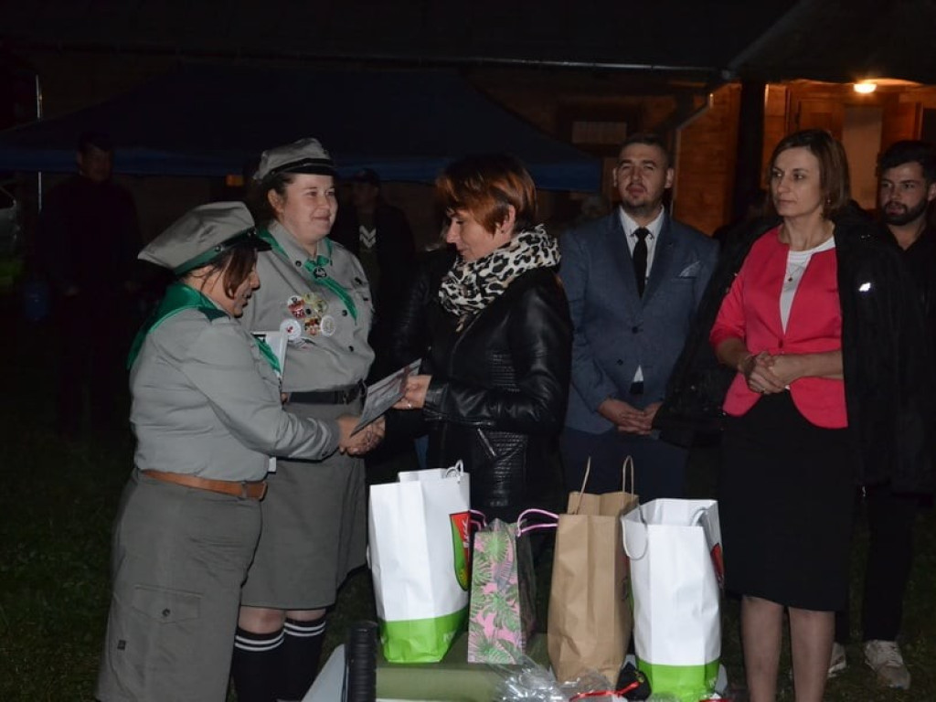 Rocznica reaktywacji harcerstwa w gminie Uchanie