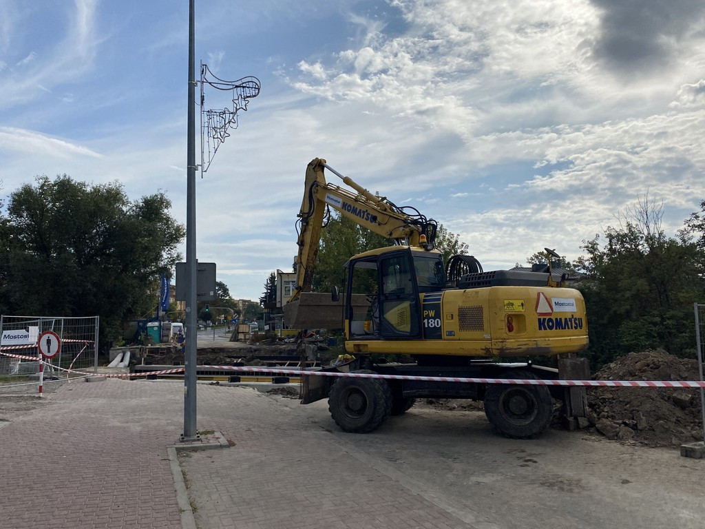 Hrubieszów: Prace przy remoncie mostu na Ludnej - ZDJĘCIA