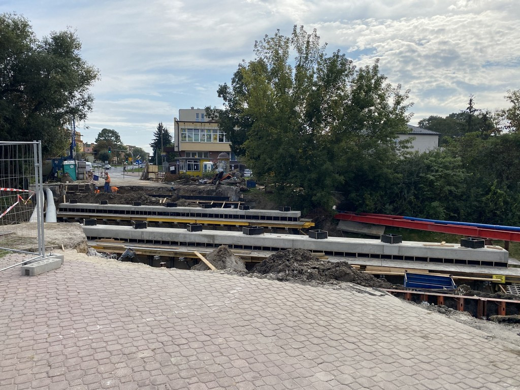 Hrubieszów: Prace przy remoncie mostu na Ludnej - ZDJĘCIA