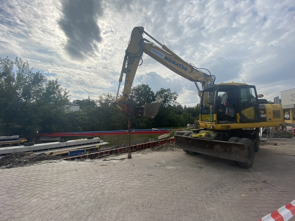 Hrubieszów: Prace przy remoncie mostu na Ludnej - ZDJĘCIA