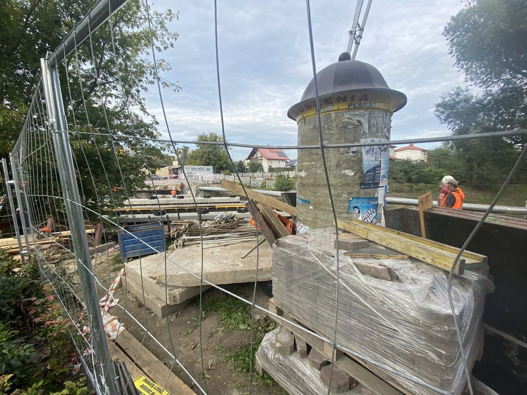 Hrubieszów: Prace przy remoncie mostu na Ludnej - ZDJĘCIA