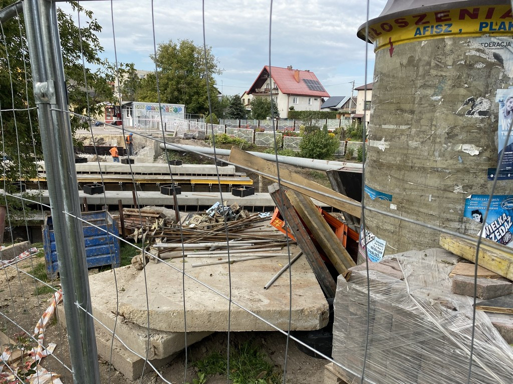 Hrubieszów: Prace przy remoncie mostu na Ludnej - ZDJĘCIA