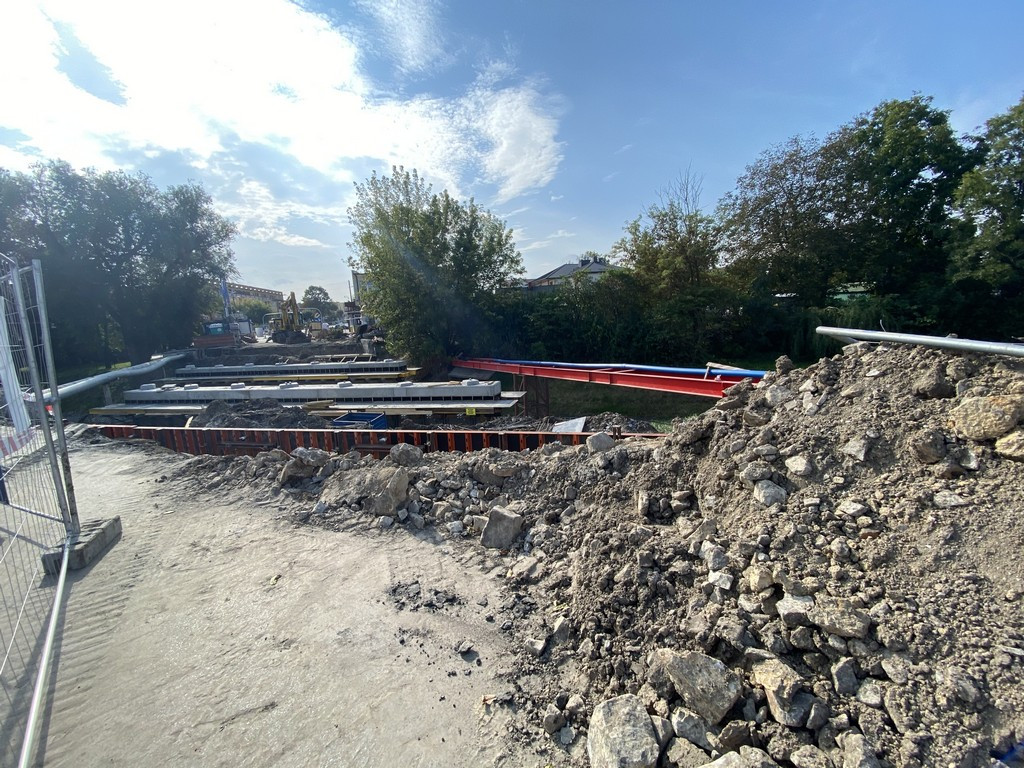 Hrubieszów: Prace przy remoncie mostu na Ludnej - ZDJĘCIA