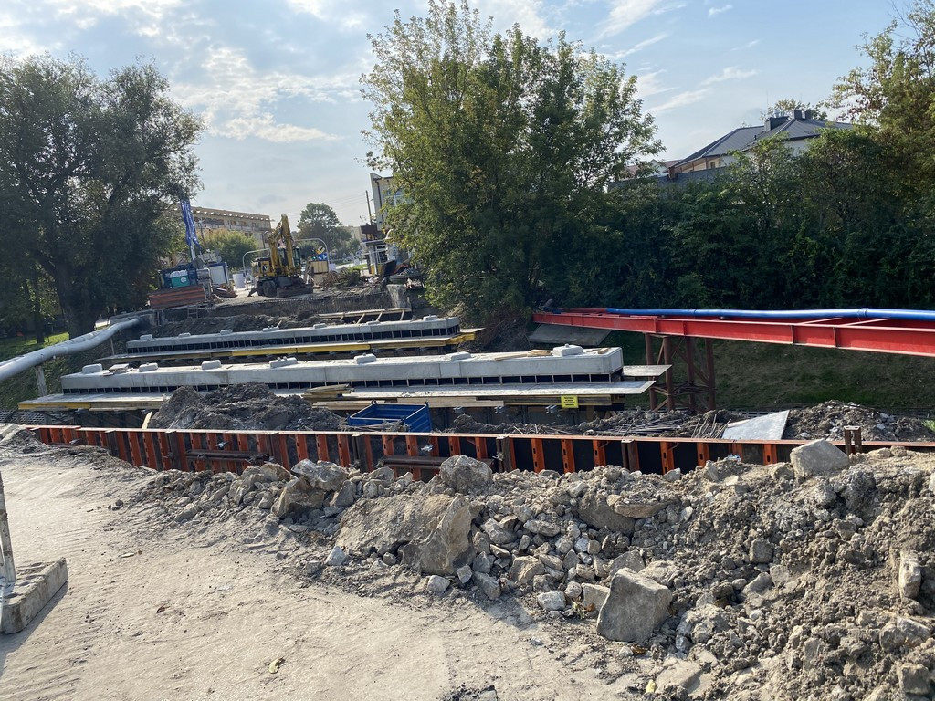Hrubieszów: Prace przy remoncie mostu na Ludnej - ZDJĘCIA