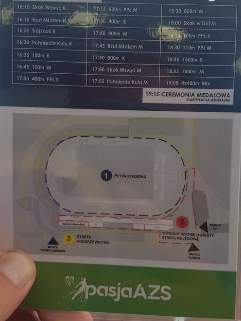 Z lekkoatletycznych aren 22-27 IX 2020 r.