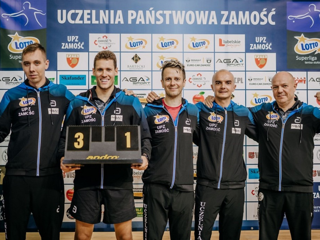 Pierwszy komplet punktów zamojskich tenisistów!