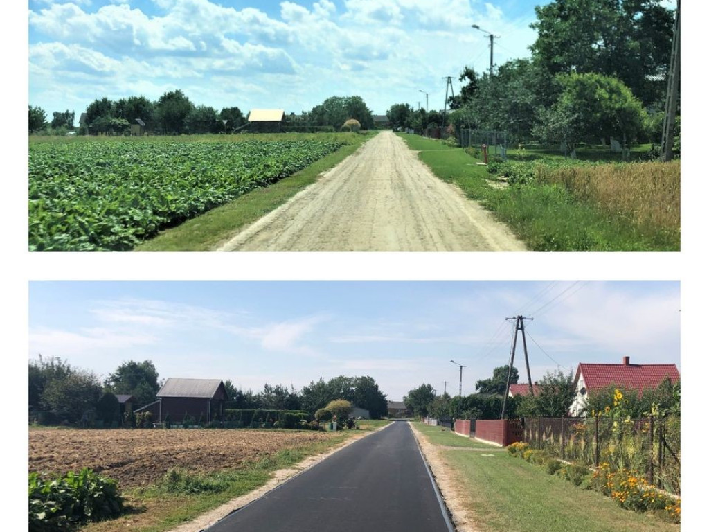 Remonty dróg w gminie Hrubieszów zakończone