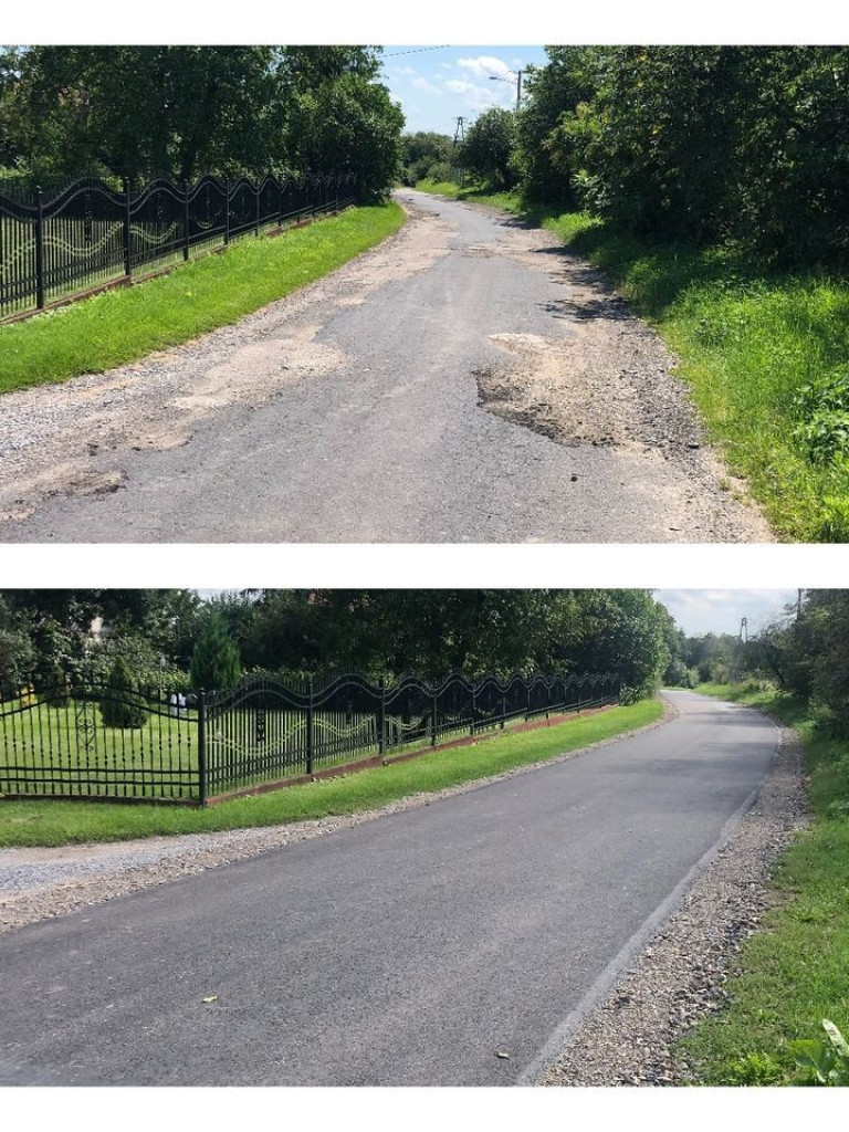 Remonty dróg w gminie Hrubieszów zakończone