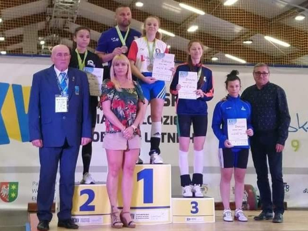 Natalia Górniak wicemistrzynią Polski Juniorek Młodszych w podnoszeniu ciężarów