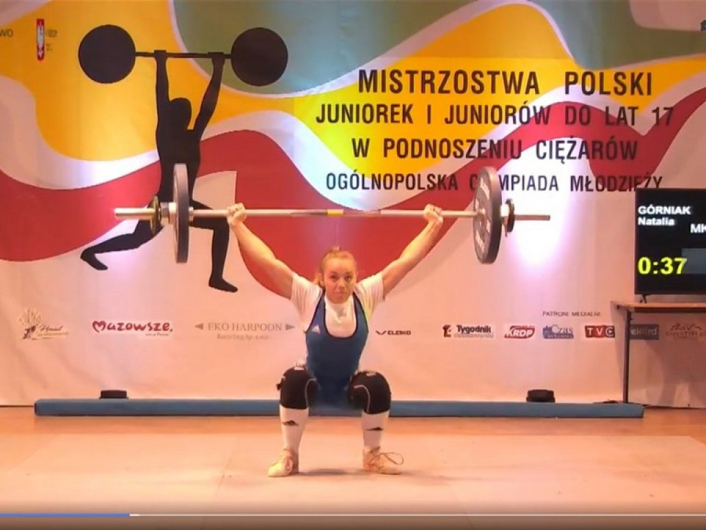 Natalia Górniak wicemistrzynią Polski Juniorek Młodszych w podnoszeniu ciężarów
