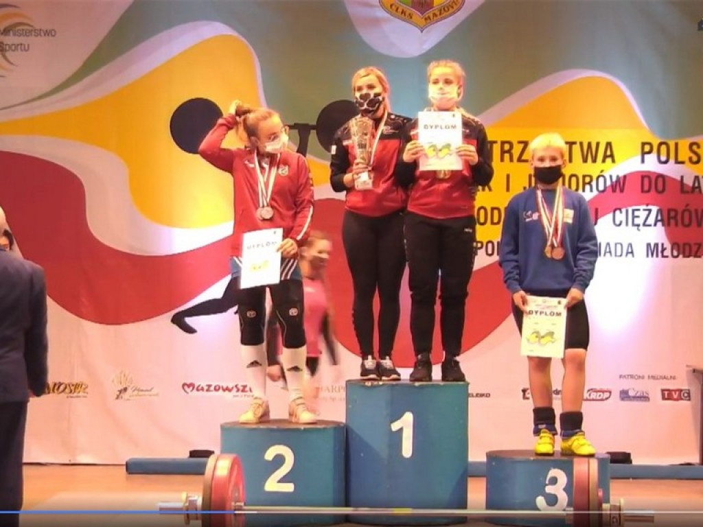Natalia Górniak wicemistrzynią Polski Juniorek Młodszych w podnoszeniu ciężarów