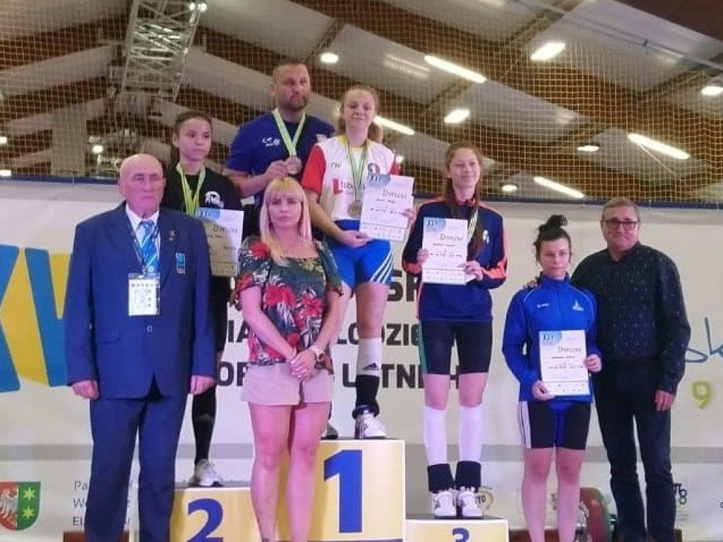 Natalia Górniak wicemistrzynią Polski Juniorek Młodszych w podnoszeniu ciężarów