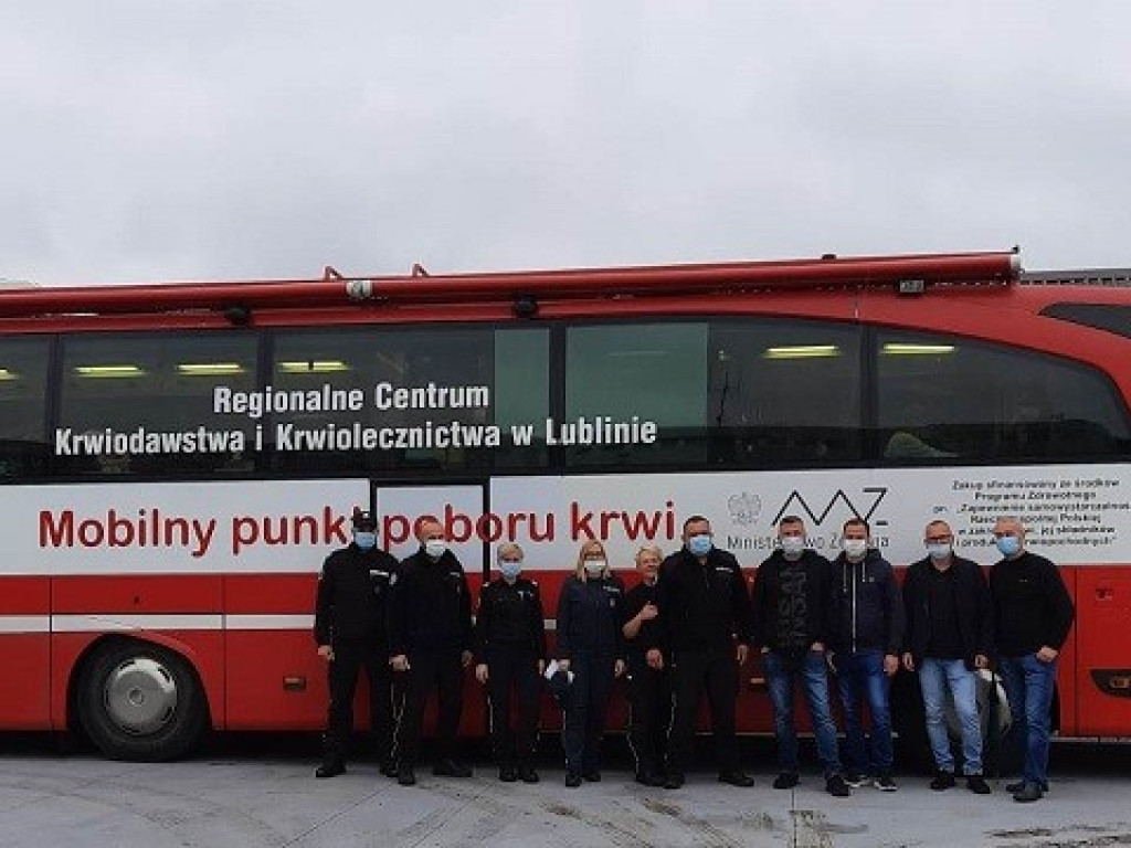 Oddawali krew w Hrubieszowie i Chełmie - ZDJĘCIA