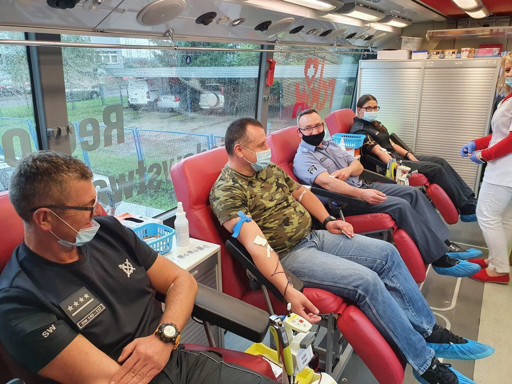 Oddawali krew w Hrubieszowie i Chełmie - ZDJĘCIA