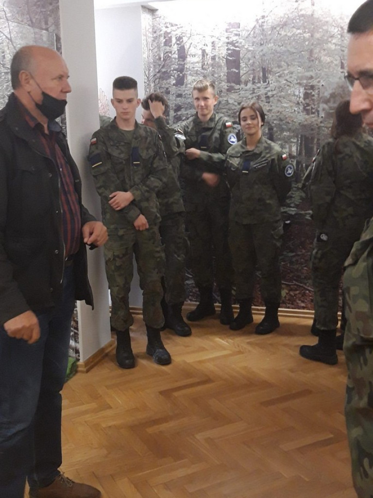 Uczniowie Kościuszki w muzeum w Bondyrzu