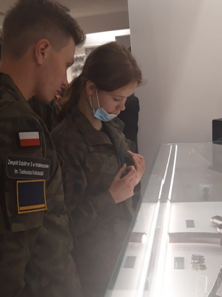 Uczniowie Kościuszki w muzeum w Bondyrzu