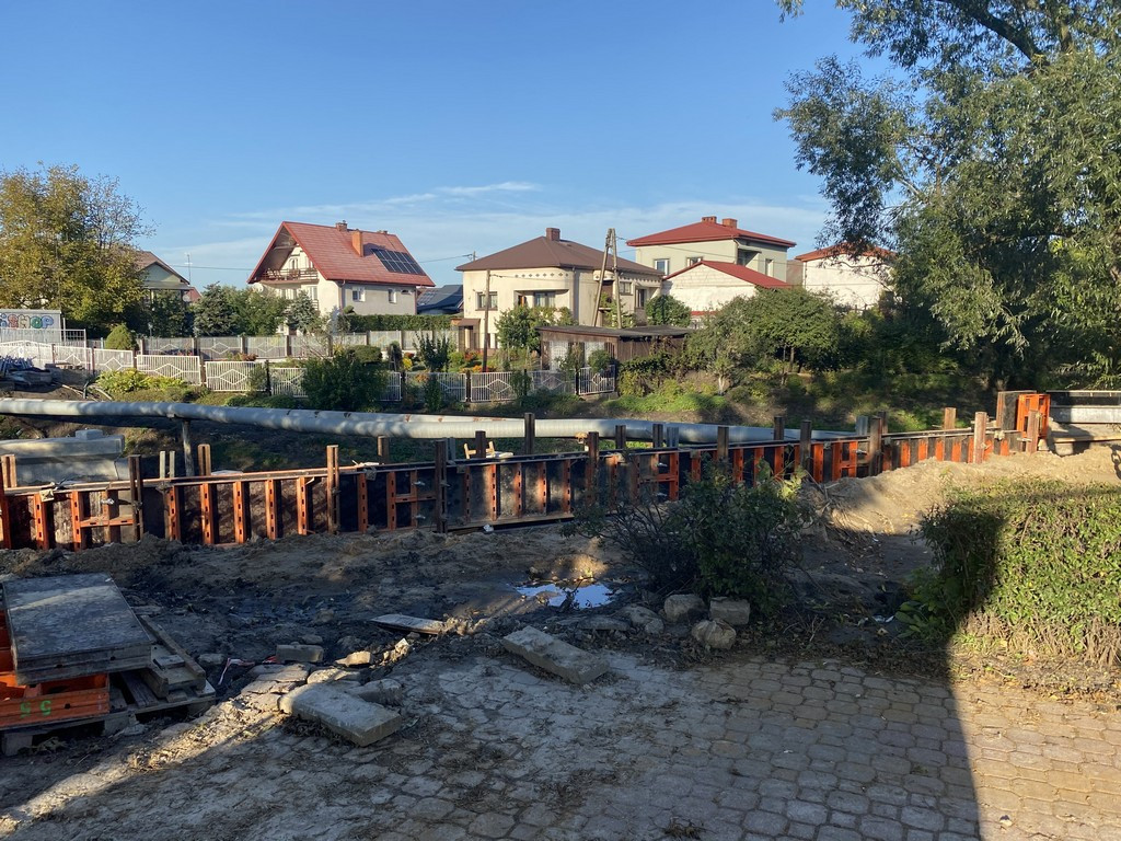 Hrubieszów: Postęp prac przy remoncie mostu na Ludnej - ZDJĘCIA