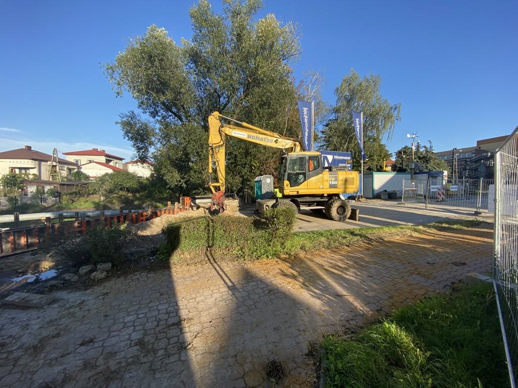 Hrubieszów: Postęp prac przy remoncie mostu na Ludnej - ZDJĘCIA