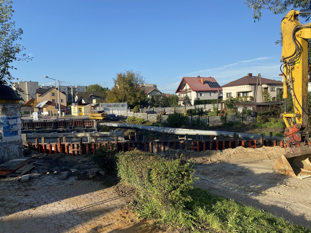 Hrubieszów: Postęp prac przy remoncie mostu na Ludnej - ZDJĘCIA