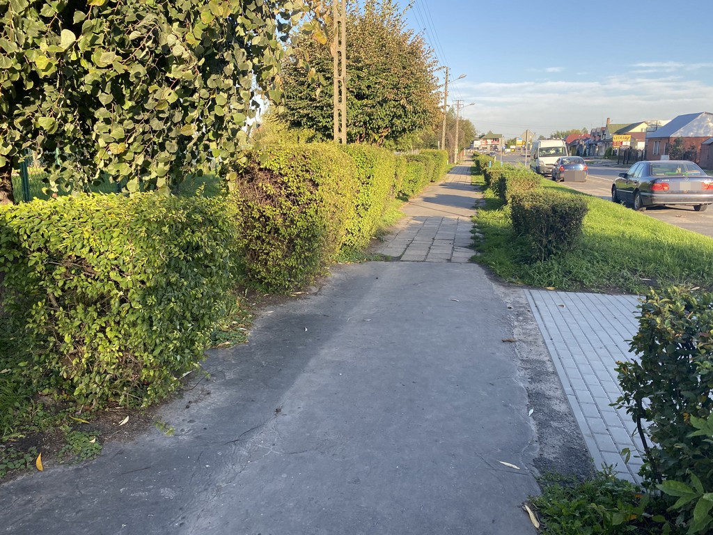 Hrubieszów: Wniosek w sprawie remontu chodnika przy ul. Polnej - ZDJĘCIA