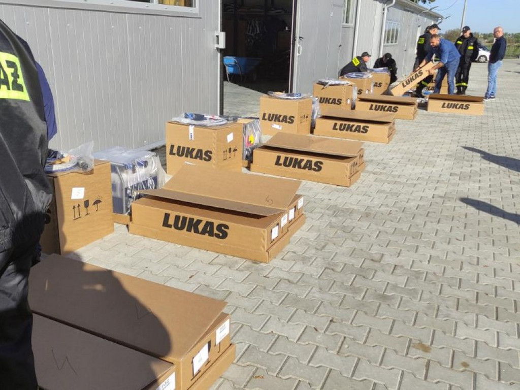 Nowe narzędzia hydrauliczne dla OSP Hrubieszów