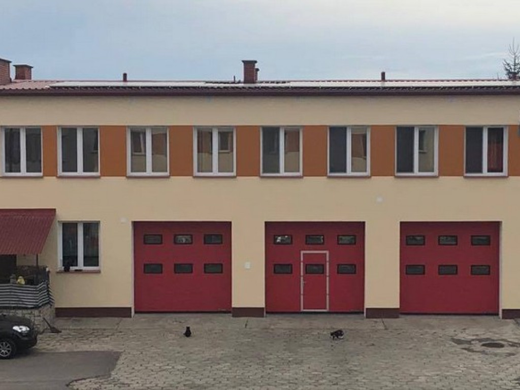 Hrubieszowska komenda Straży Pożarnej po termomodernizacji - ZDJĘCIA