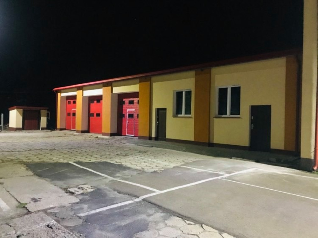 Hrubieszowska komenda Straży Pożarnej po termomodernizacji - ZDJĘCIA