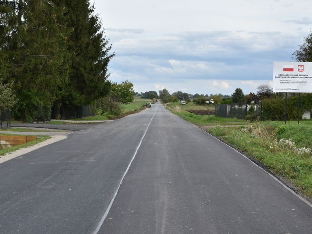 Trwa remont drogi Teratyn - Stefankowice