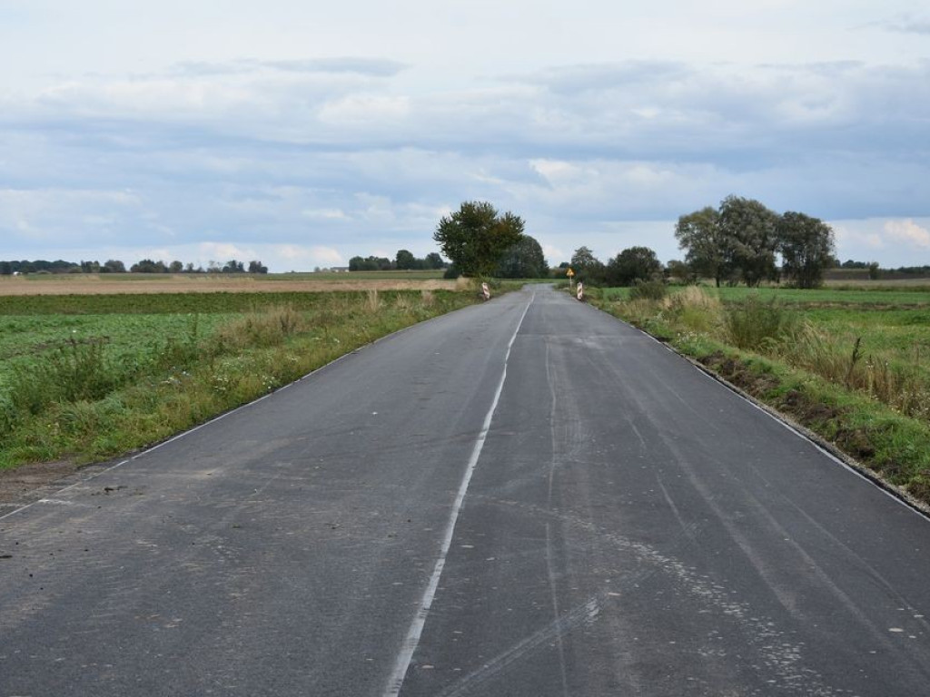 Trwa remont drogi Teratyn - Stefankowice